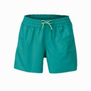 The North Face Class V Shorts Women Athletic Quick Dry Teal/Turquoise M